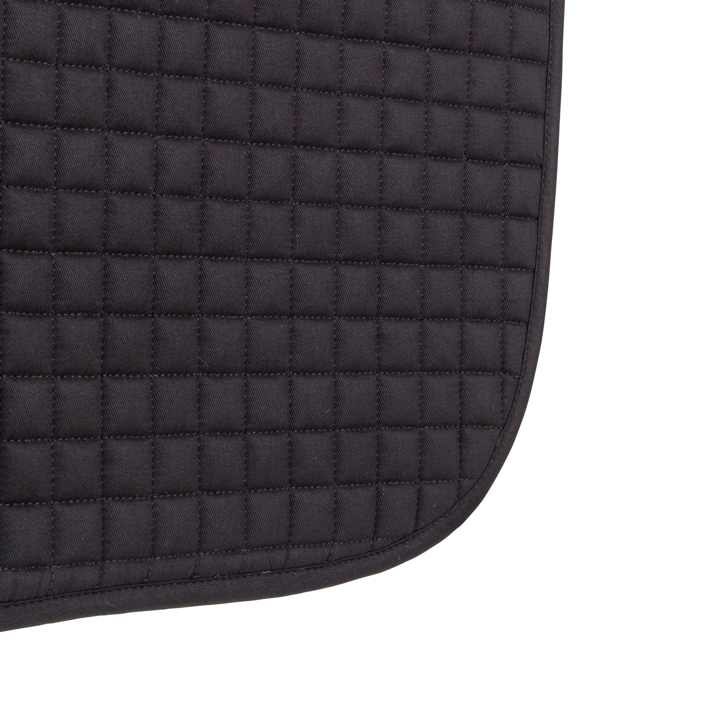 Shires ARMA Deluxe Cotton Saddlecloth #colour_black
