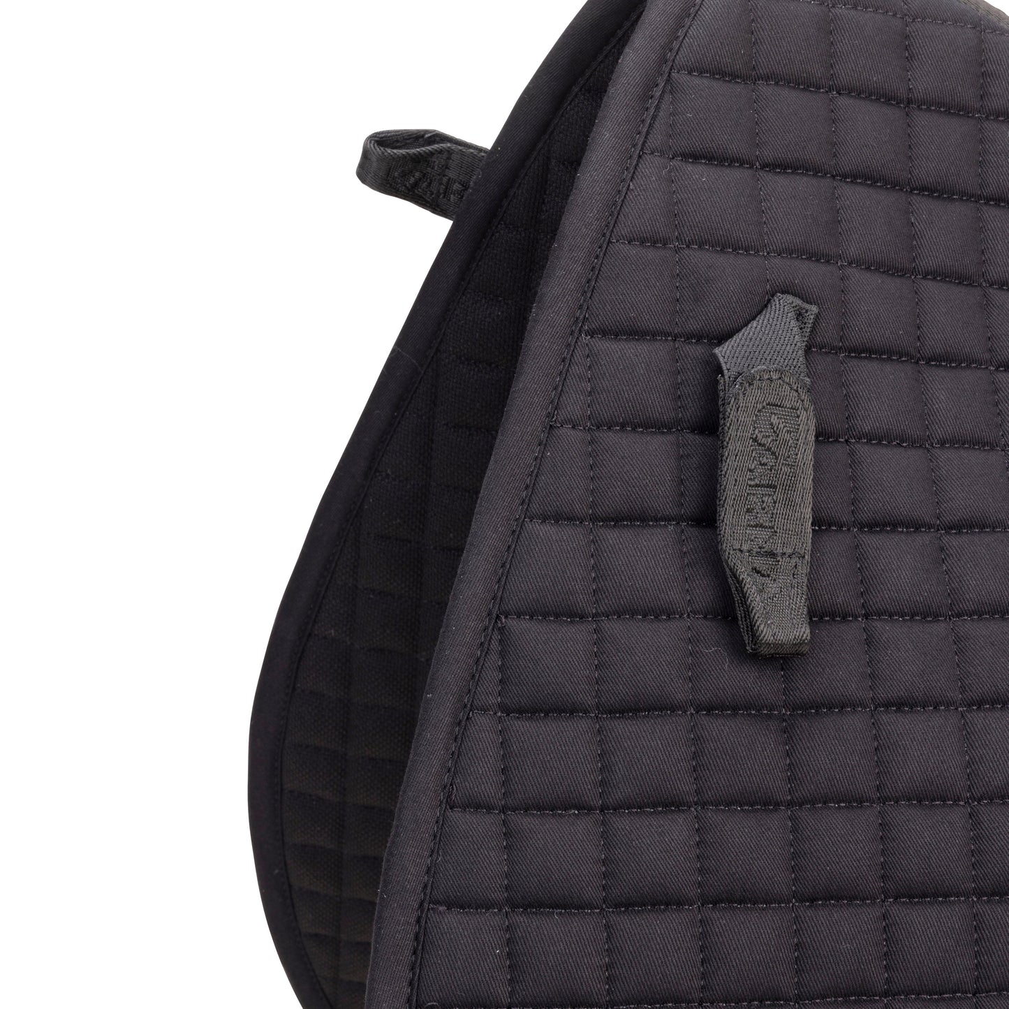 Shires ARMA Deluxe Cotton Saddlecloth #colour_black