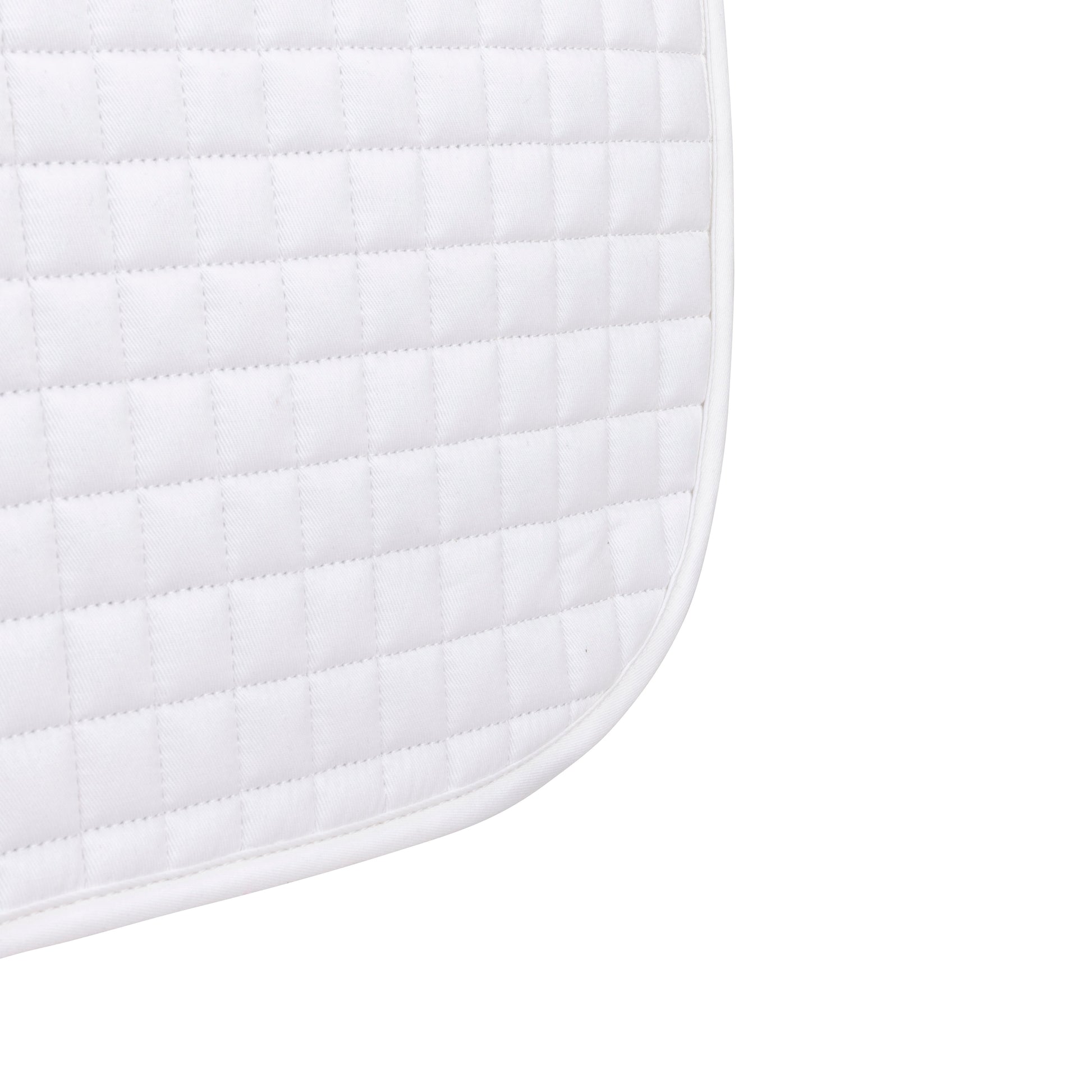 Shires ARMA Deluxe Cotton Jump Saddlecloth #colour_white