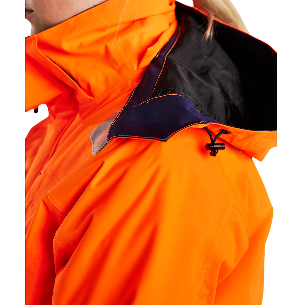 Blaklader Women's Hi-Vis Winter Parka 4472 Waterproof Insulated with Hood