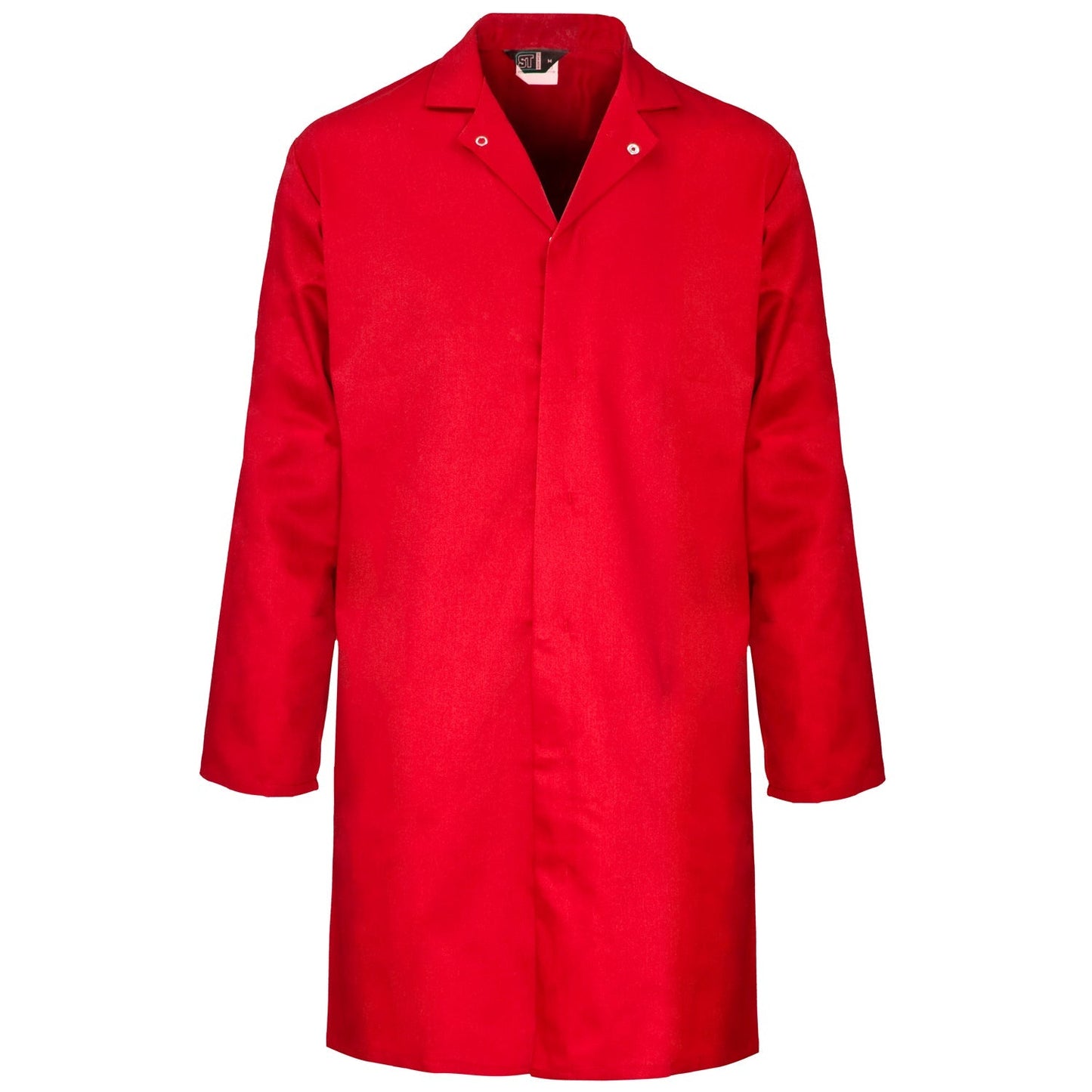 Supertouch Polycotton Food Coat with Concealed Pocket - Lab & Food Industry Use