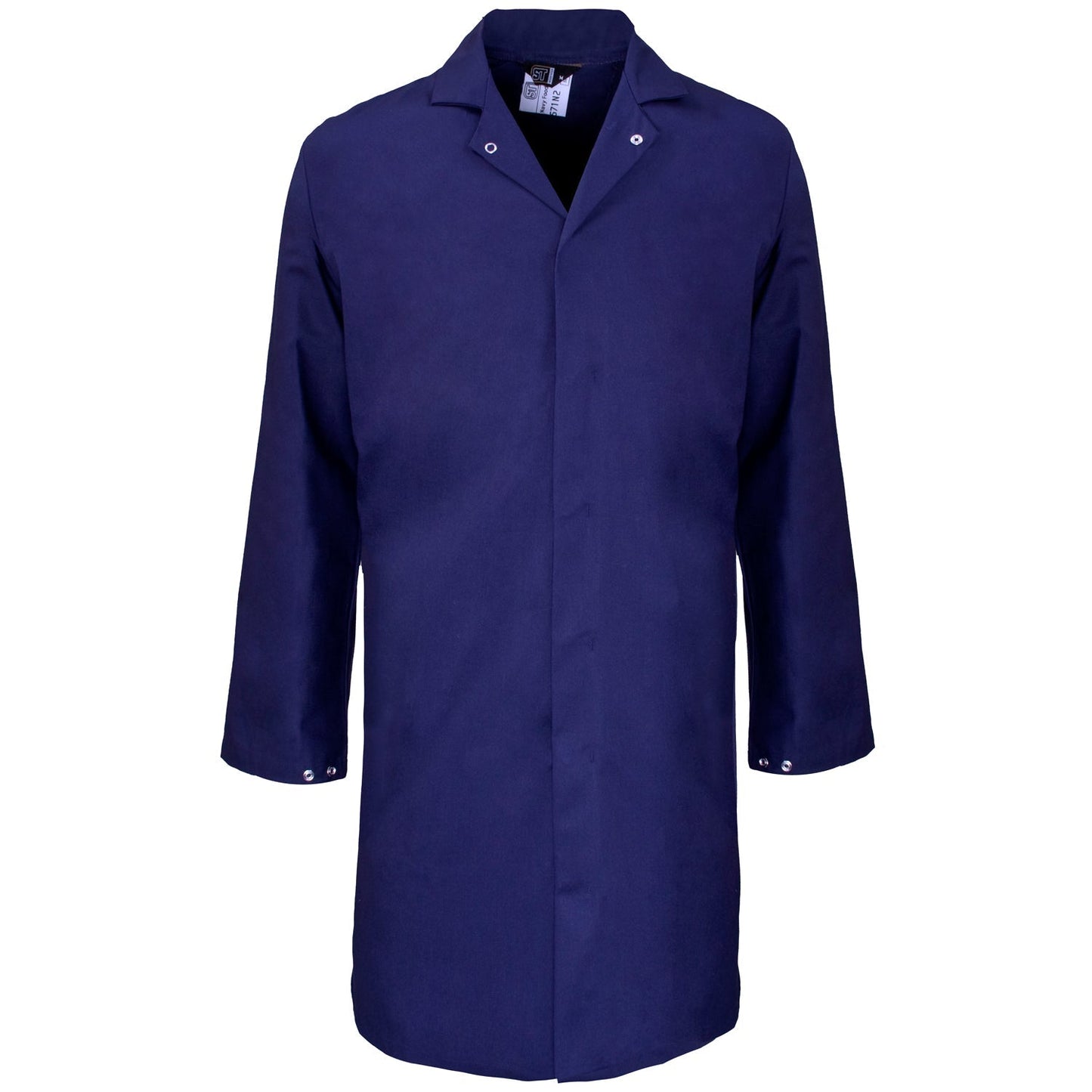 Supertouch Polycotton Food Coat with Concealed Pocket - Lab & Food Industry Use