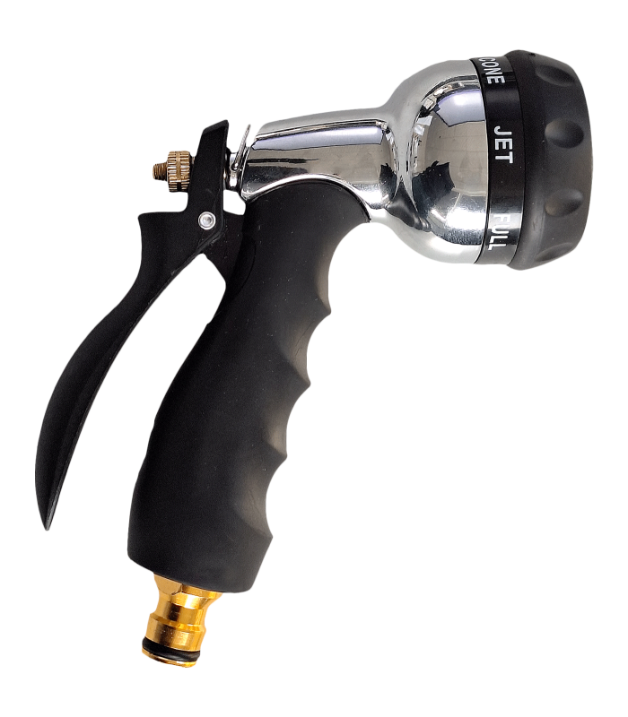 Waldhausen Comfort Shower Head with 7 Spray Settings for Stable and Travel