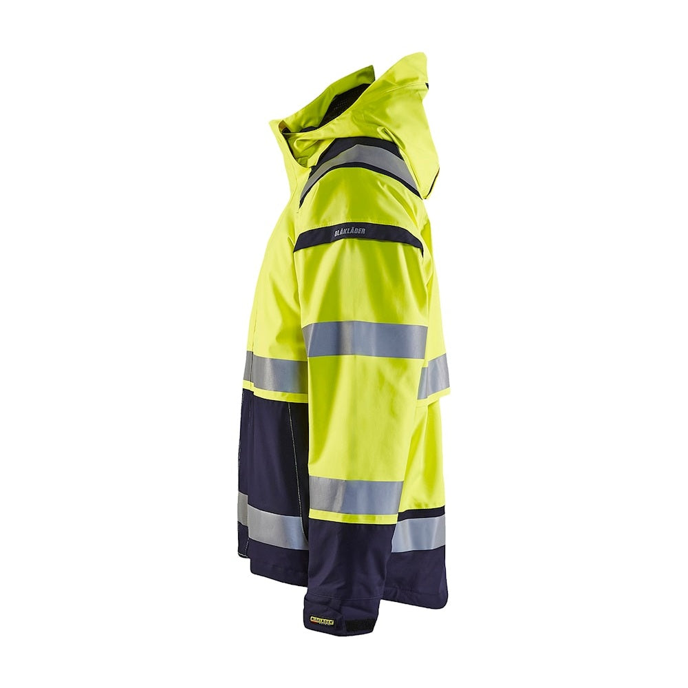 Blaklader Hi-Vis Shell Jacket 4987 Waterproof Breathable Reflective Safety Wear