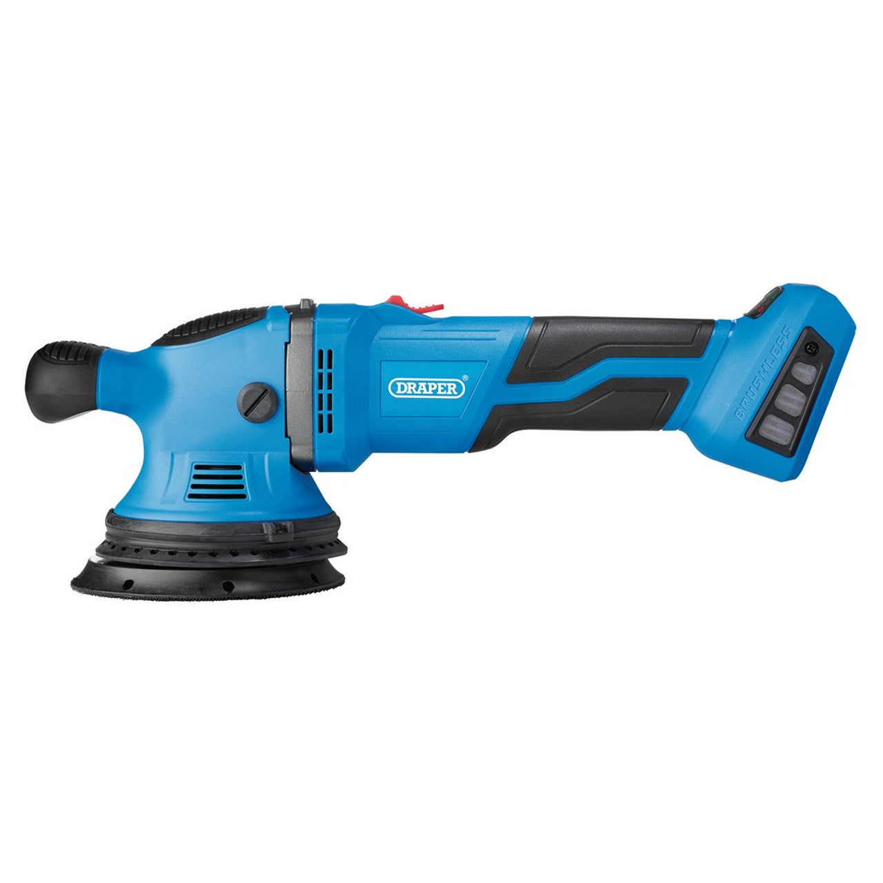 Draper D20 20V Brushless Random Orbit Polisher 125mm Cordless Tool Bare