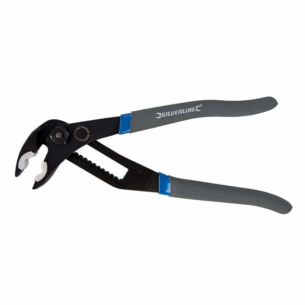 Silverline Quick Adjusting Soft-Jaw Pliers Chrome Vanadium 65mm Capacity
