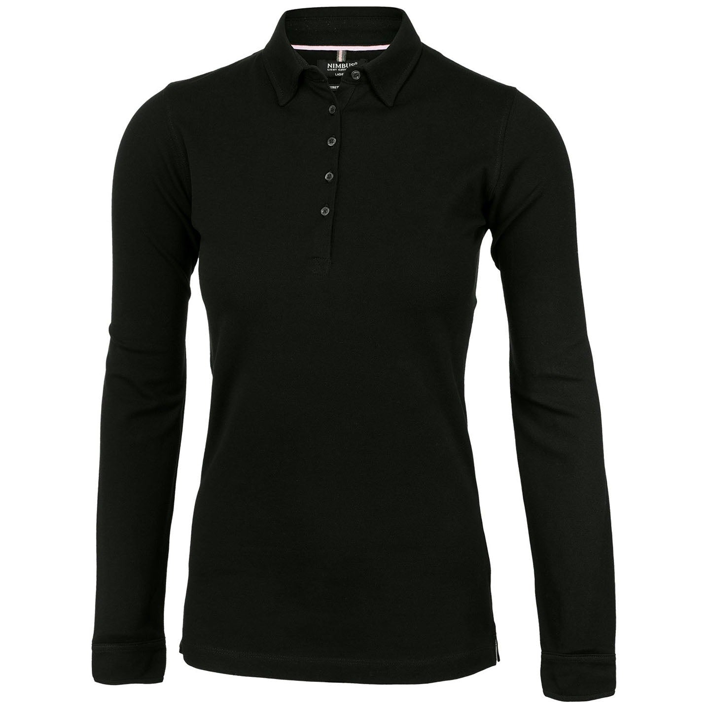 Nimbus Women's Carlington Long Sleeve Polo Shirt Organic Cotton Elegant Fit