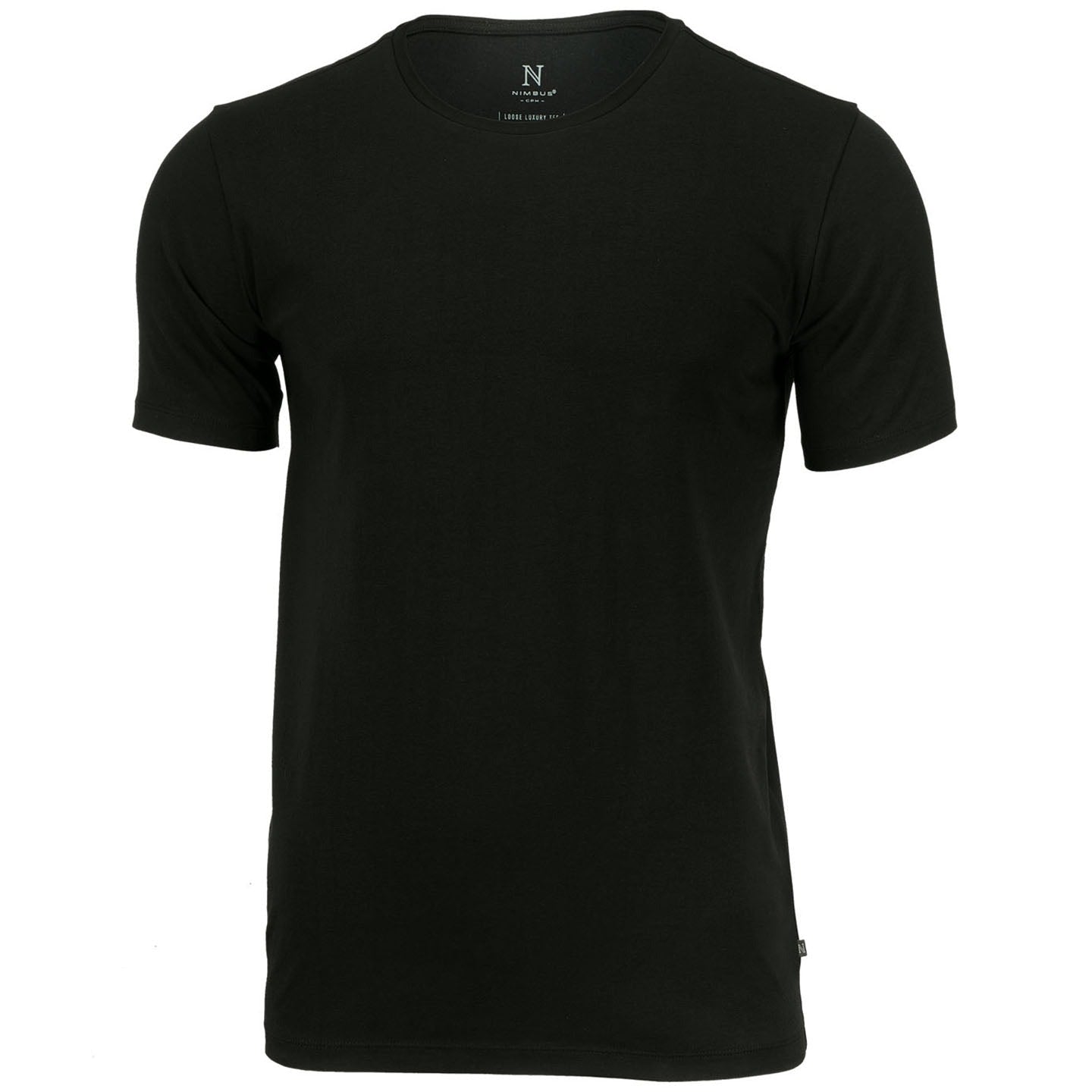 Nimbus Montauk Essential Tee Slim Fit Organic Cotton Wide Neck T-Shirt