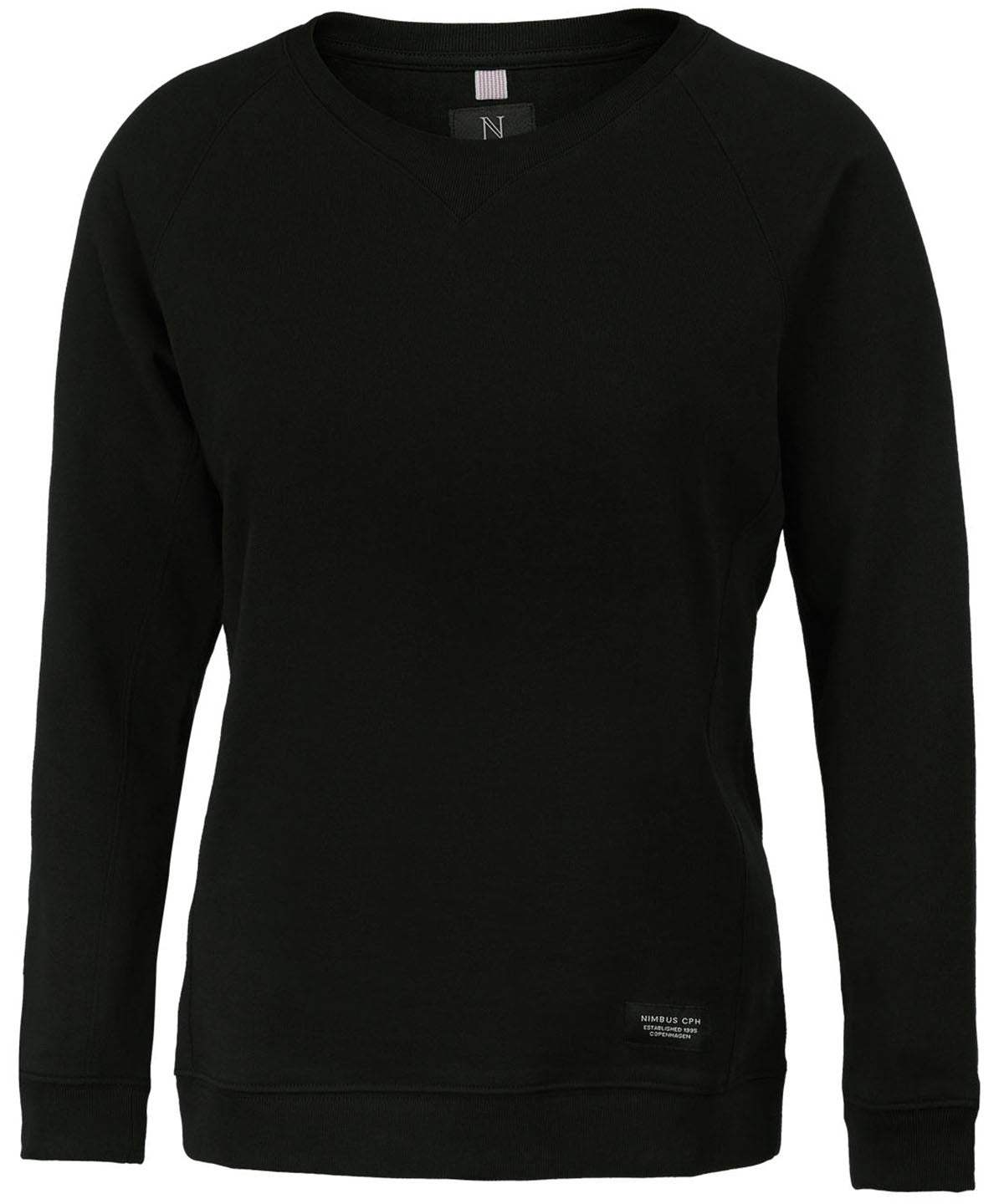 Nimbus Women's Newport Luxury Lightweight Crewneck Organic Cotton Sweatshirt
