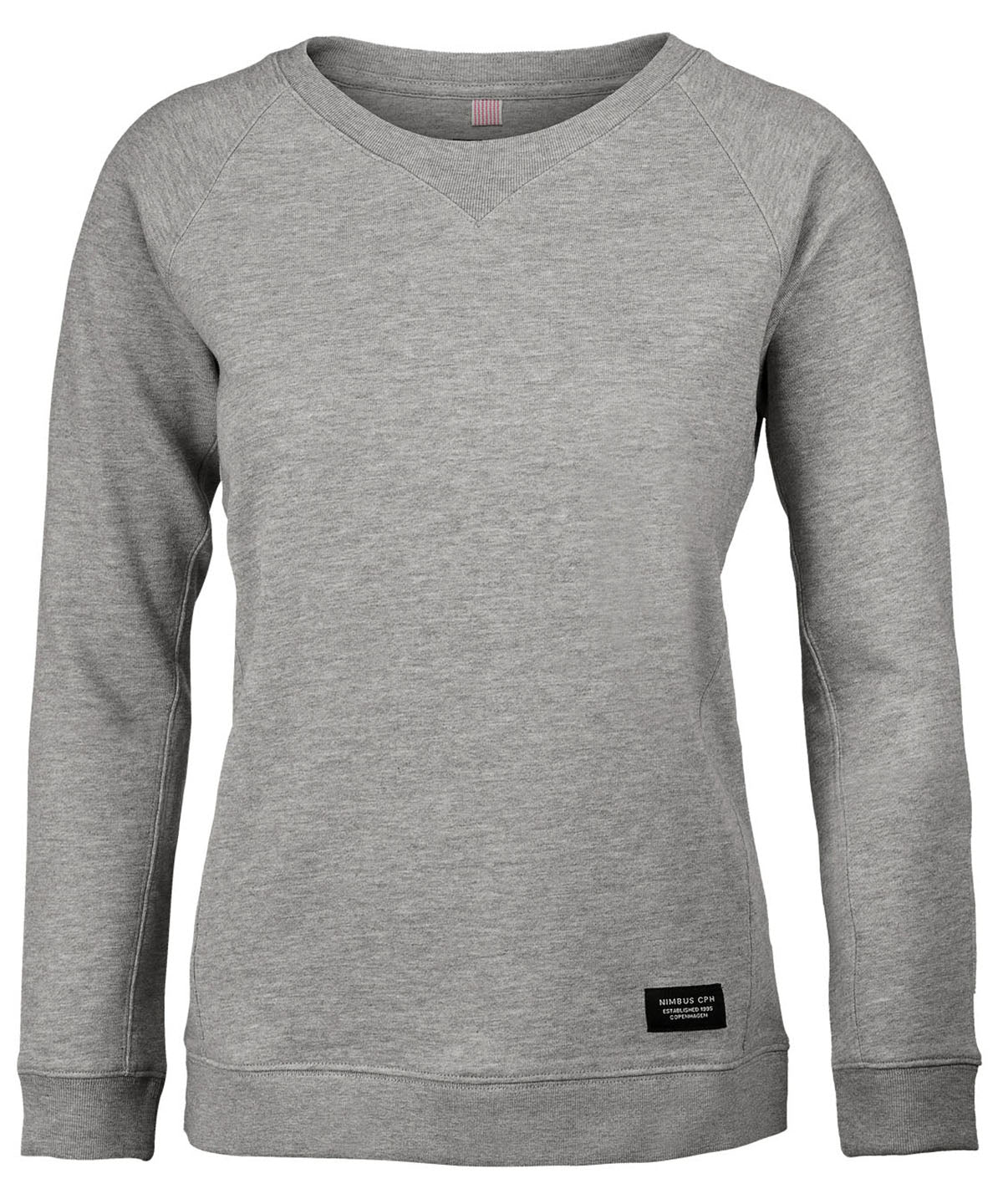 Nimbus Women's Newport Luxury Lightweight Crewneck Organic Cotton Sweatshirt