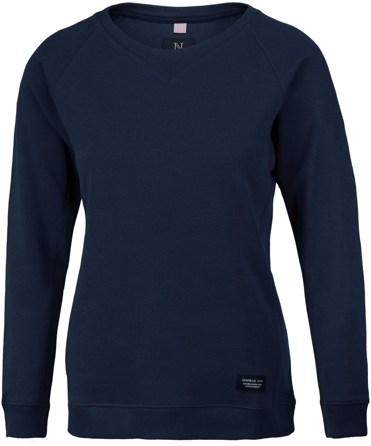 Nimbus Women's Newport Luxury Lightweight Crewneck Organic Cotton Sweatshirt