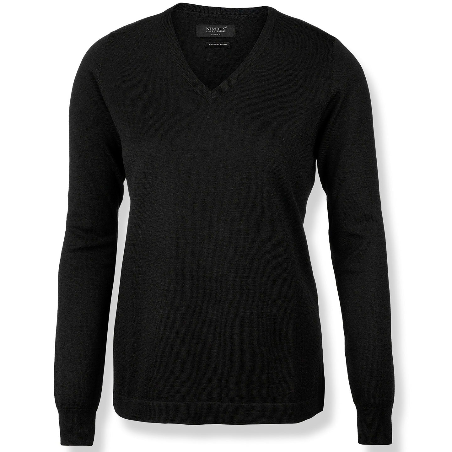 Nimbus Women's Ashbury Merino Blend Pullover V-Neck Sweater Luxury Fashion