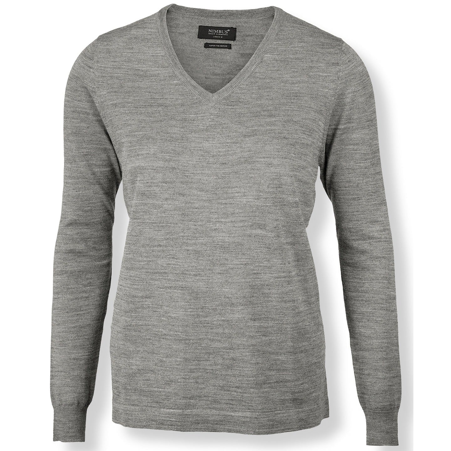 Nimbus Women's Ashbury Merino Blend Pullover V-Neck Sweater Luxury Fashion