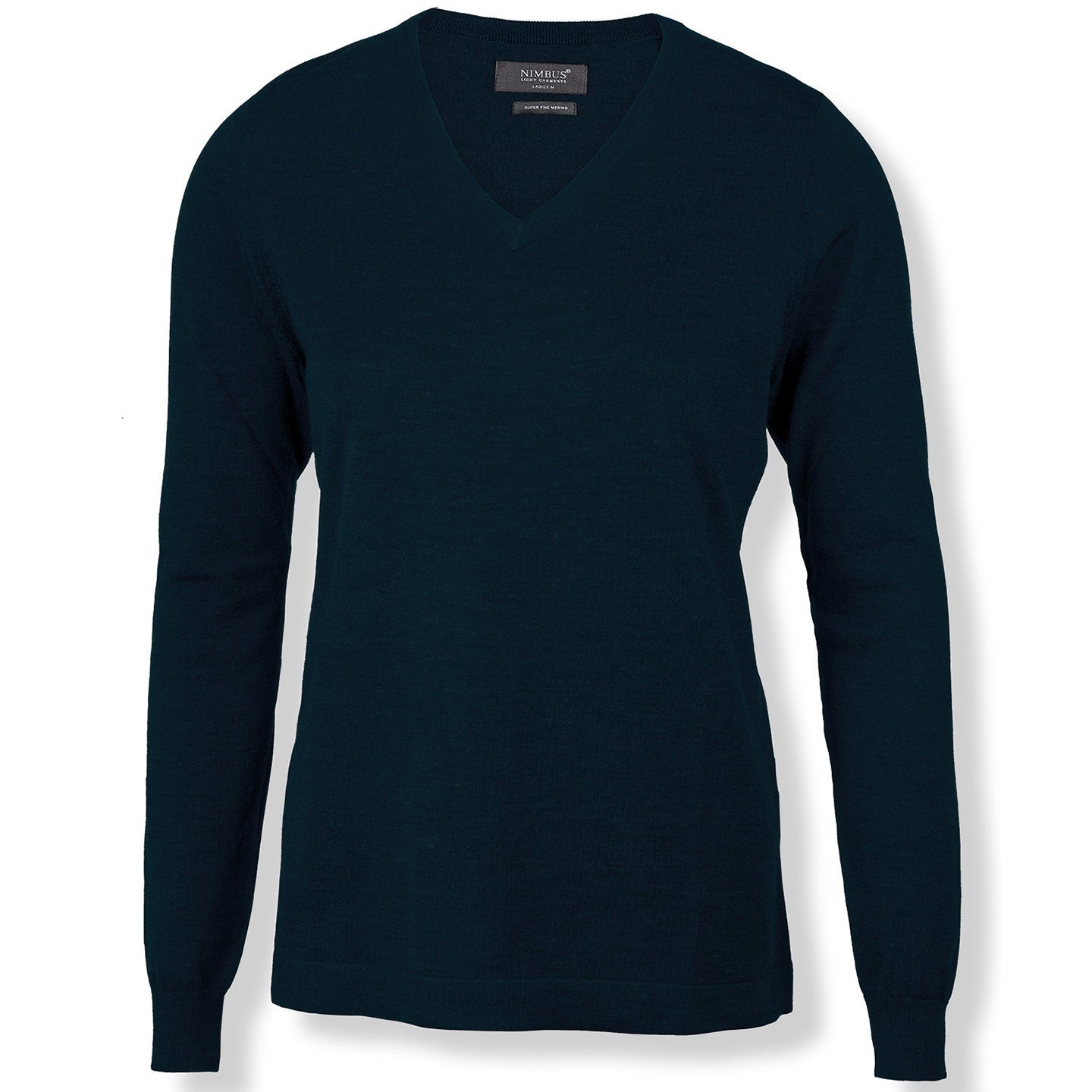 Nimbus Women's Ashbury Merino Blend Pullover V-Neck Sweater Luxury Fashion