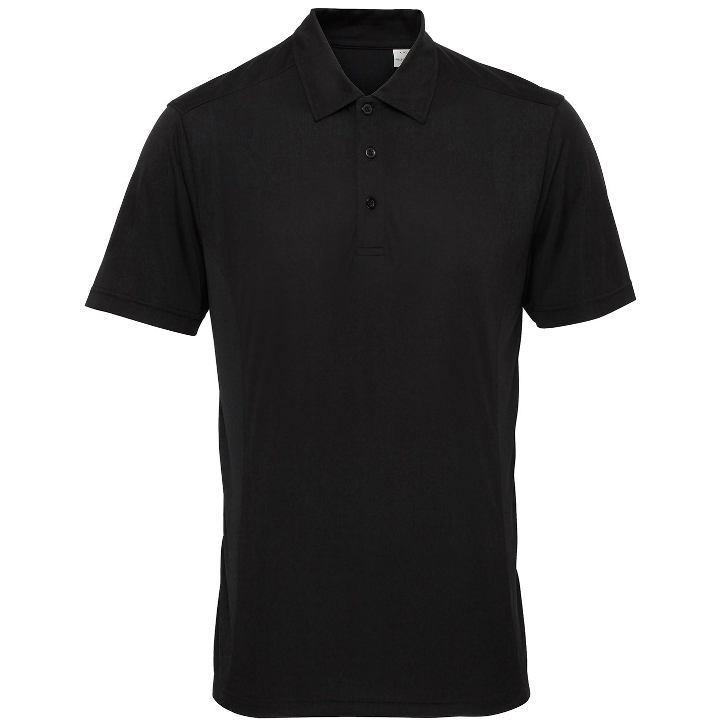 TriDri Panelled Polo Shirt Wicking Fabric Mesh Panels Short Sleeve Sportswear