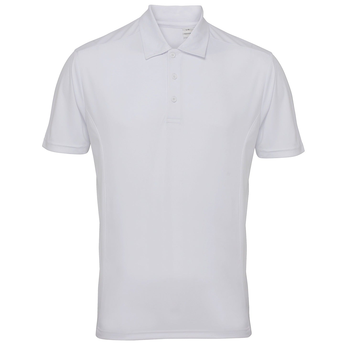 TriDri Panelled Polo Shirt Wicking Fabric Mesh Panels Short Sleeve Sportswear