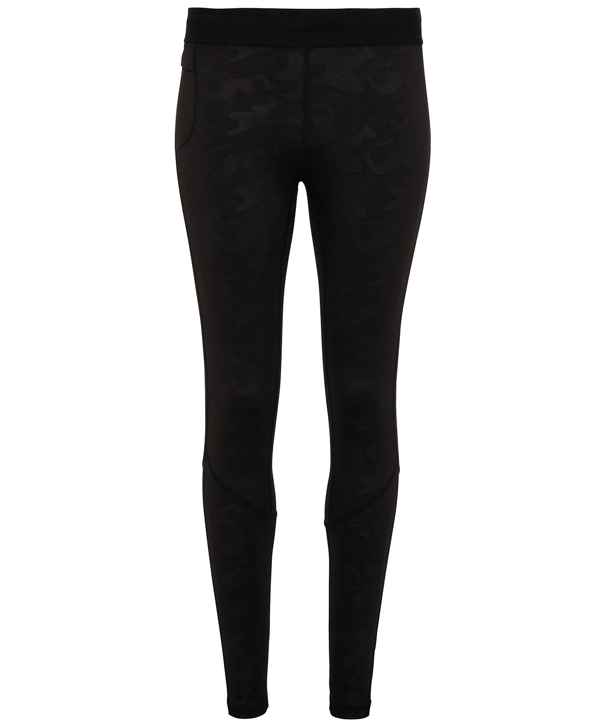 TriDri Training Leggings Full-Length Stretch Fabric Wide Waistband S-3XL