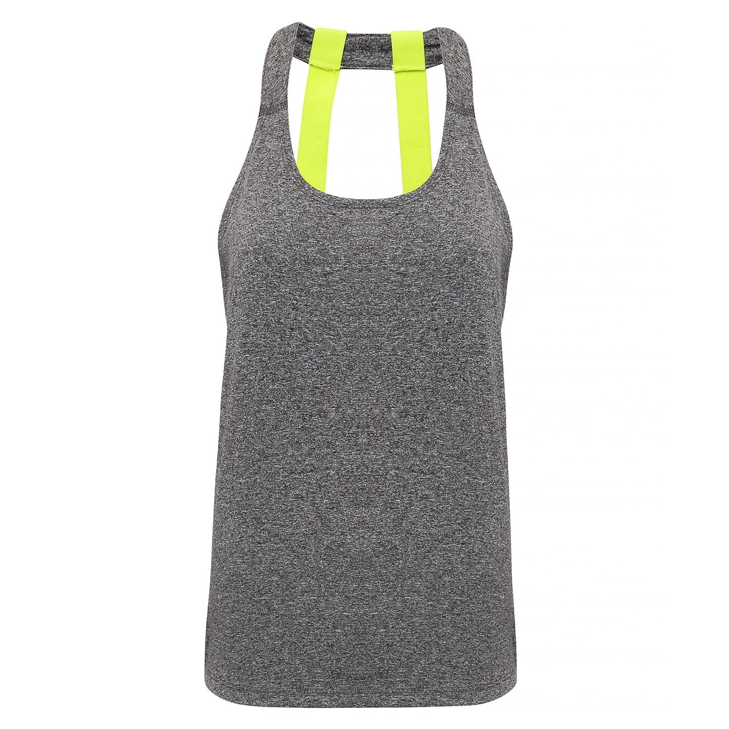 TriDri Women's Double Strap Back Vest Open Back Slim Fit Running Top