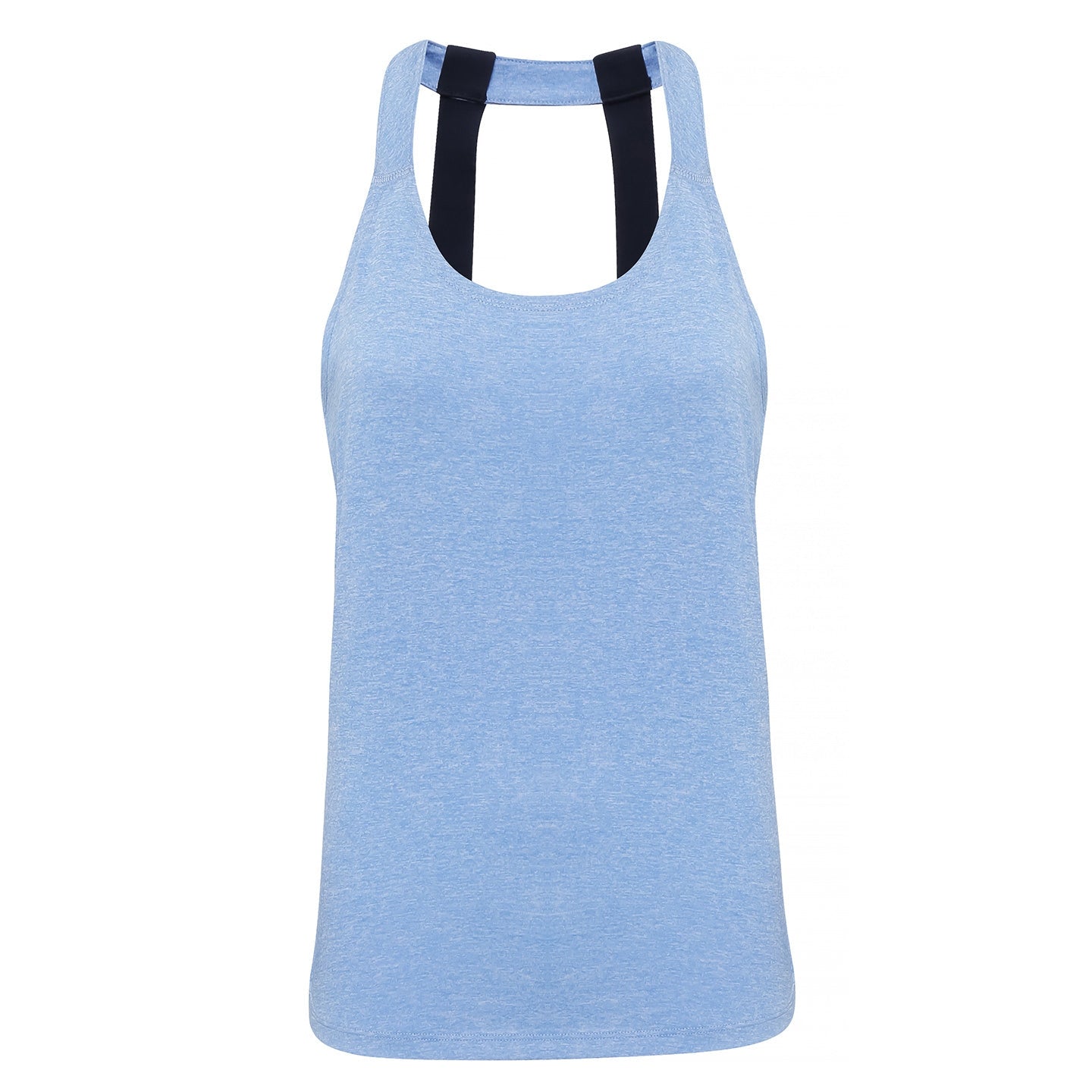 TriDri Women's Double Strap Back Vest Open Back Slim Fit Running Top
