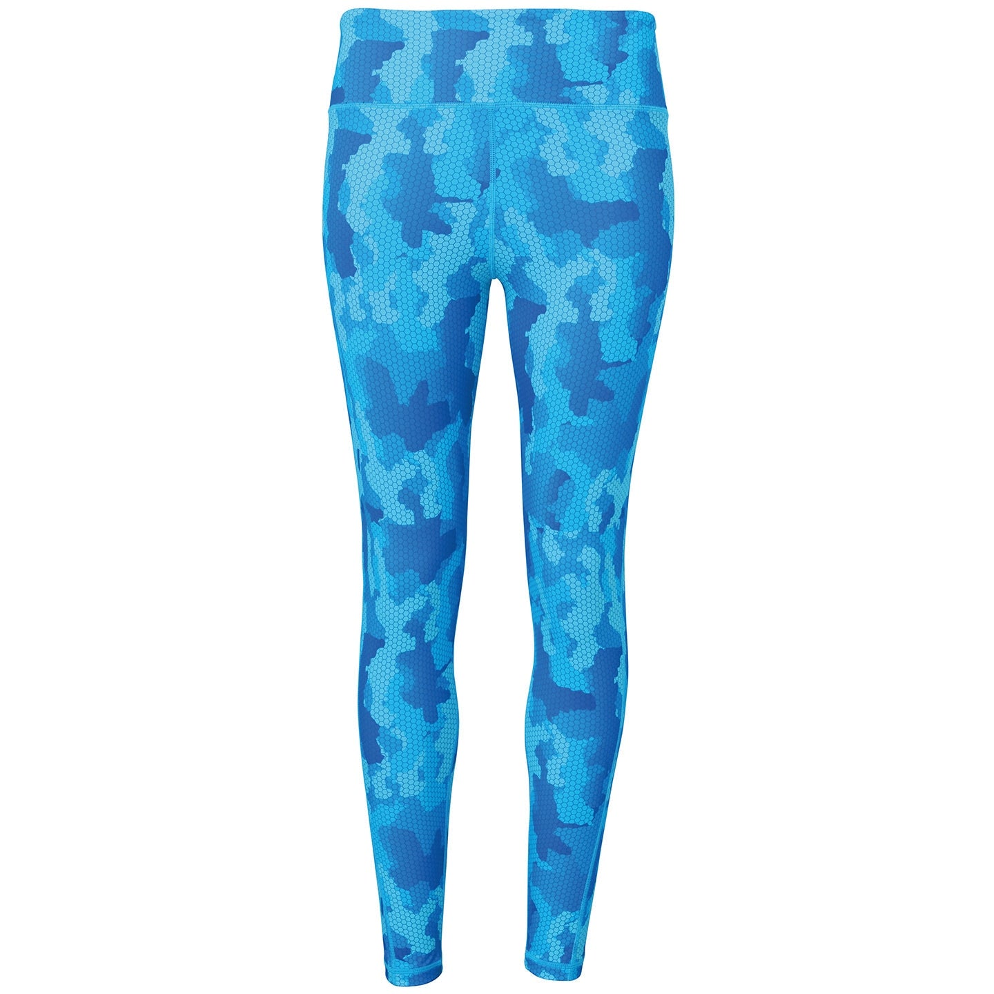 TriDri Women's Performance Hexoflage Leggings Full-Length Camo Print