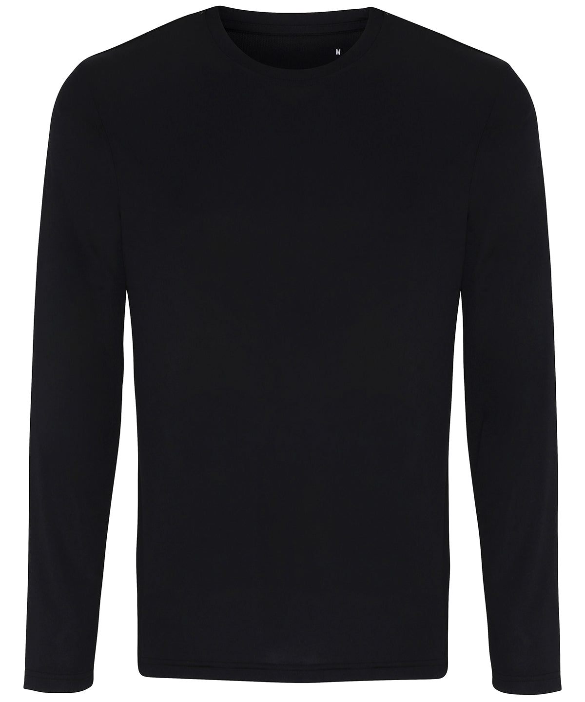 TriDri Long Sleeve Performance T-Shirt Lightweight Wicking Fabric Crew Neck