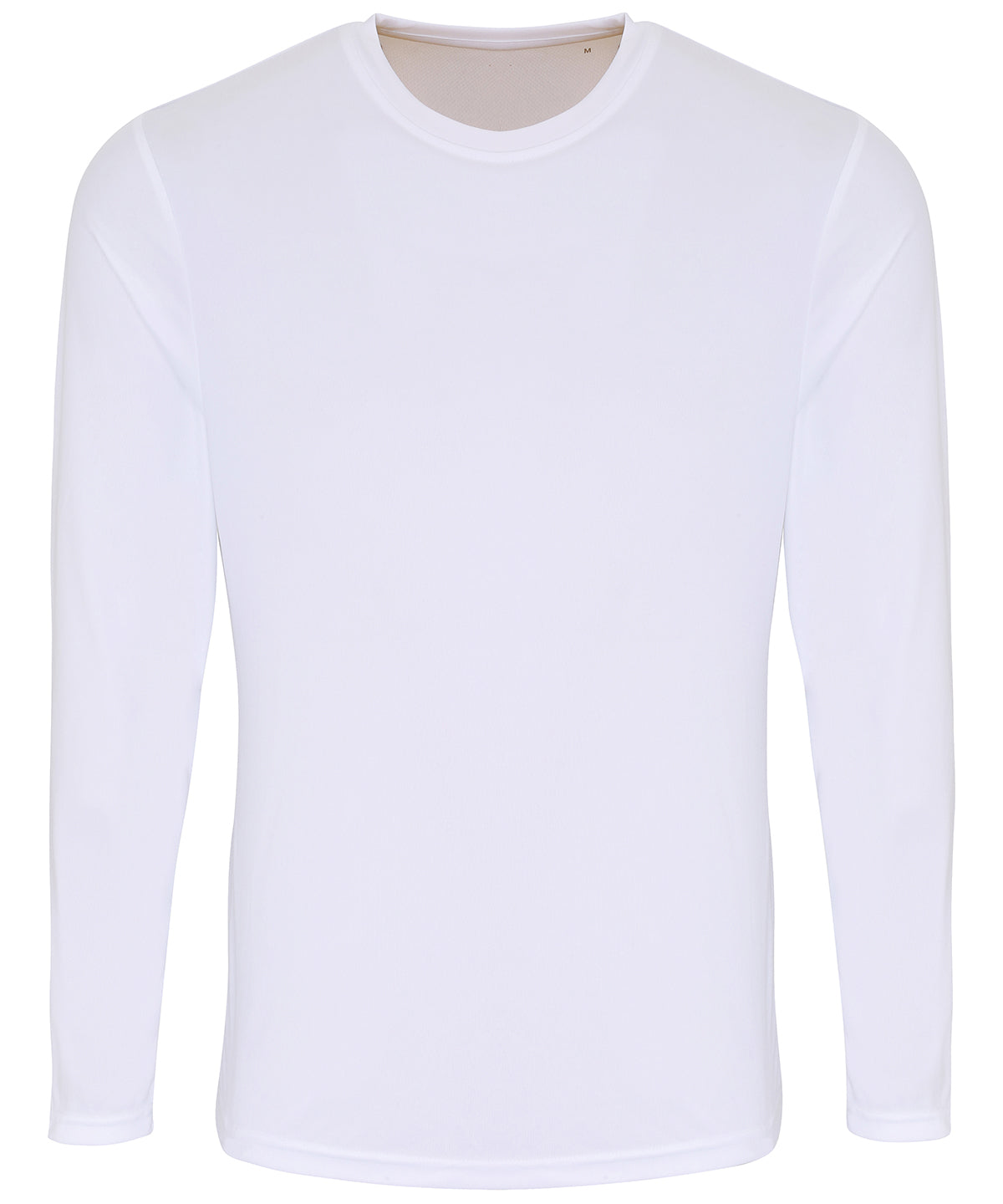 TriDri Long Sleeve Performance T-Shirt Lightweight Wicking Fabric Crew Neck