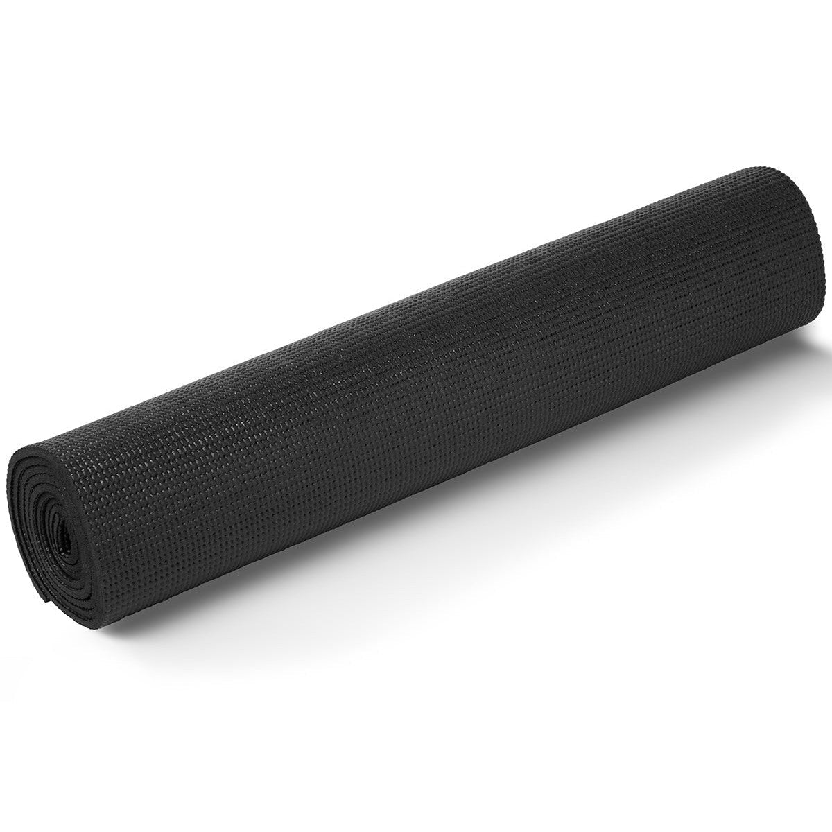TriDri Yoga and Fitness Mat Textured Foam 190cm x 61cm Non-Slip PVC