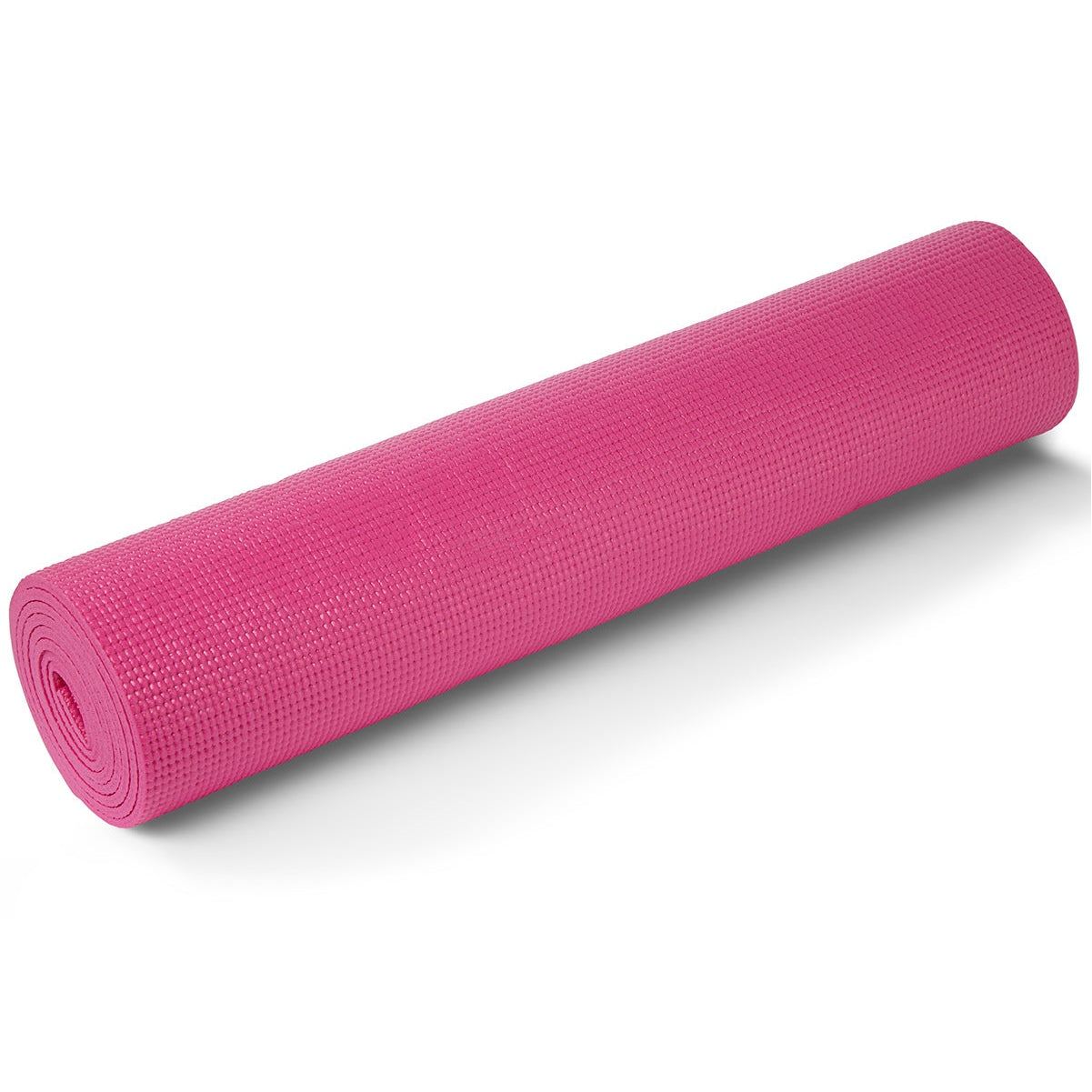 TriDri Yoga and Fitness Mat Textured Foam 190cm x 61cm Non-Slip PVC