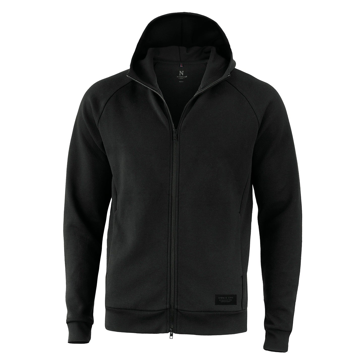 Nimbus Hampton Premium Double-Faced Hoodie Organic Cotton YKK Zip S-4XL