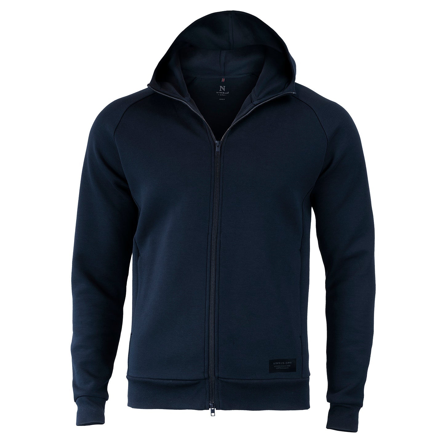Nimbus Hampton Premium Double-Faced Hoodie Organic Cotton YKK Zip S-4XL