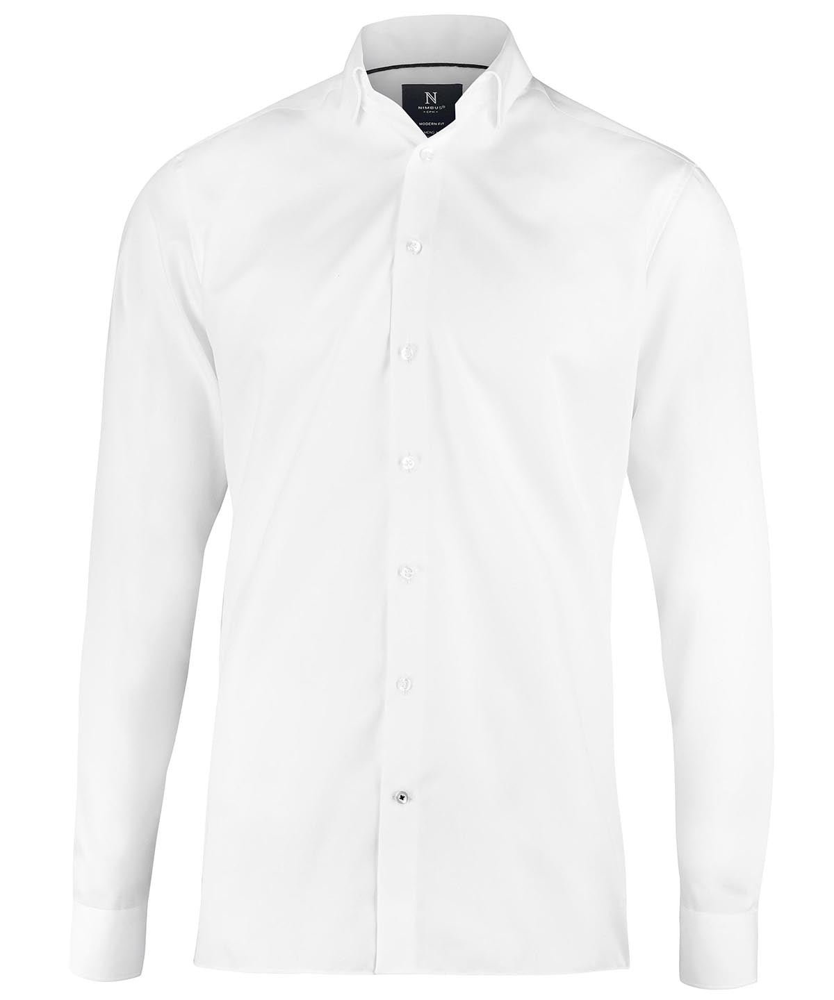 Nimbus Portland Modern Fit Non-Iron Business Shirt Super Soft Cotton