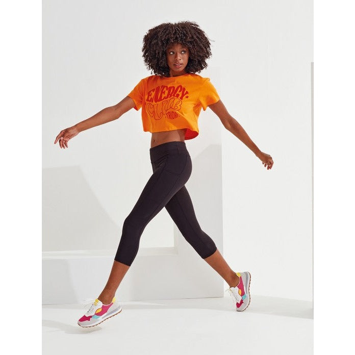 TriDri Women's Recycled Performance 3/4 Length Leggings with Pockets