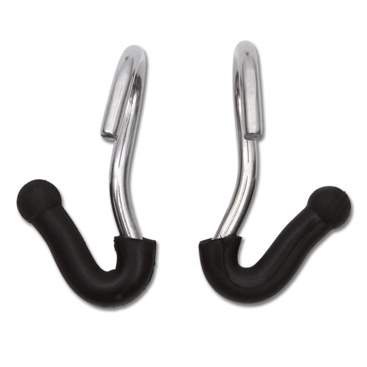 Waldhausen Horse Rubber Curb Chain Hook Stainless Steel Pair Stable Gear