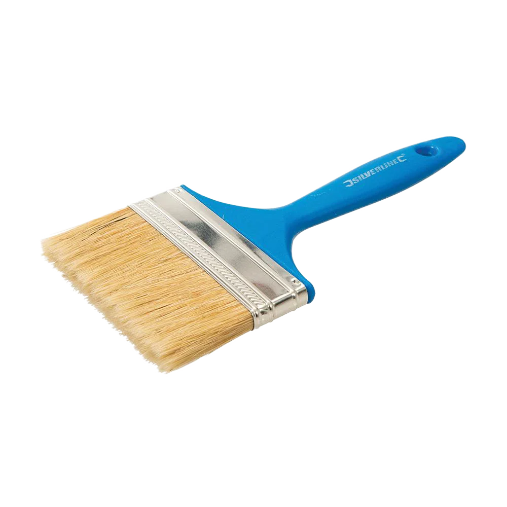 Silverline 12mm Disposable Paint Brush Pure Bristles Polymer Handle