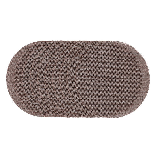Draper Tools 150mm Mesh Sanding Discs 80 Grit Pack of 10 for Orbital Sanders