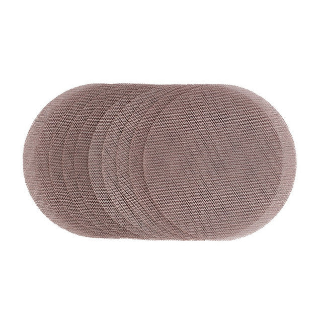 Draper Tools 150mm Mesh Sanding Discs 180 Grit Pack of 10 for Orbital Sanders