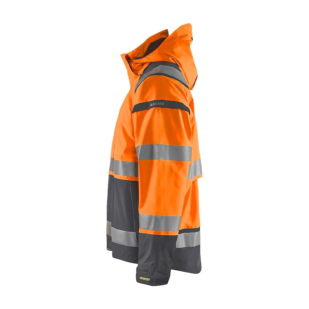 Blaklader Hi-Vis Shell Jacket 4987 Waterproof Breathable Reflective Safety Wear