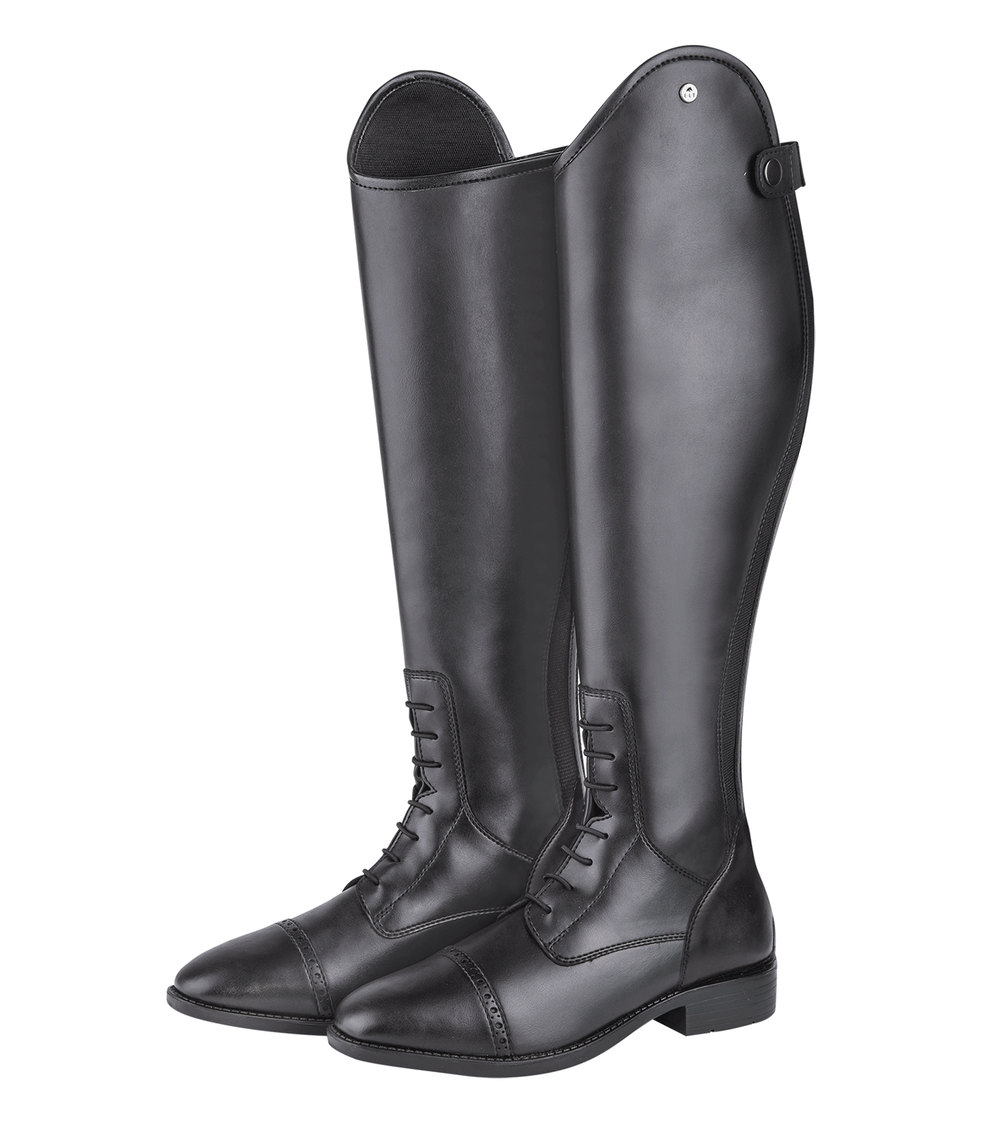 E.L.T Portland Ladies Short/Slim Riding Boots #colour_black