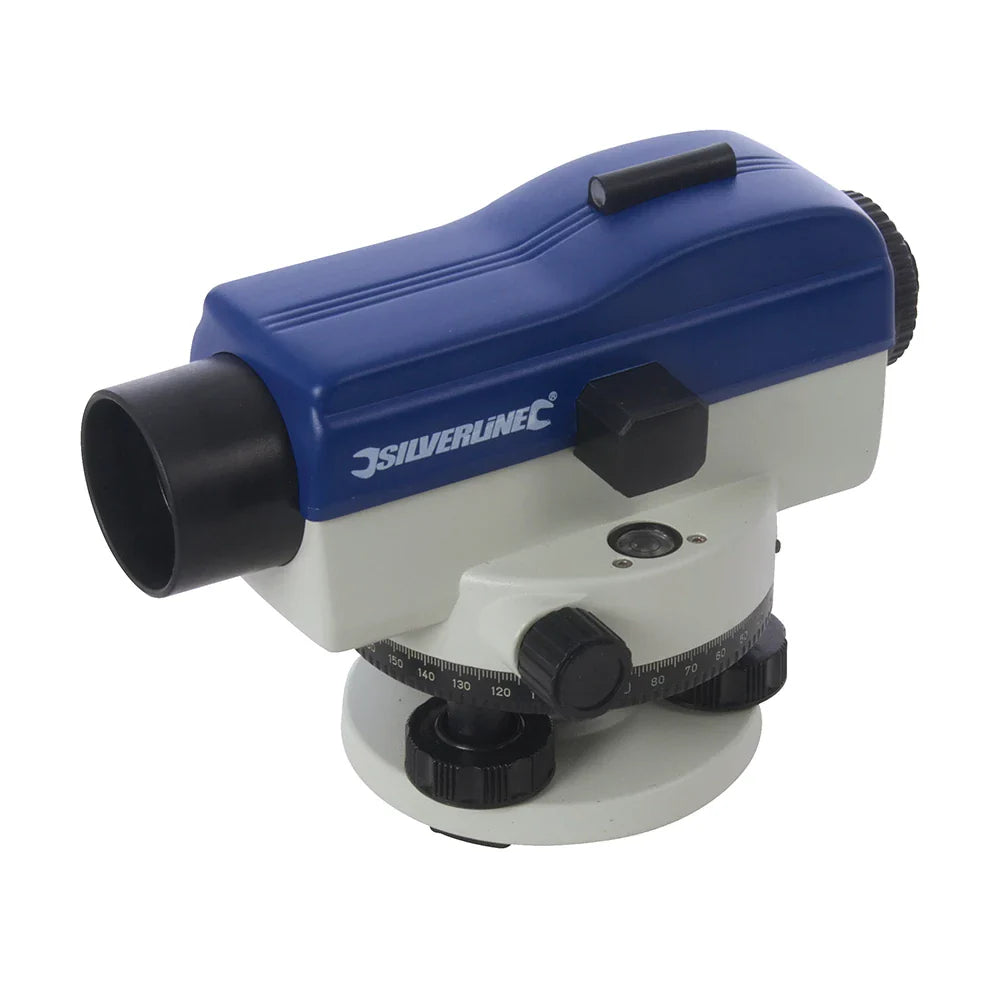 Silverline Automatic Optical Level Self-Levelling with Carry Case & Tools