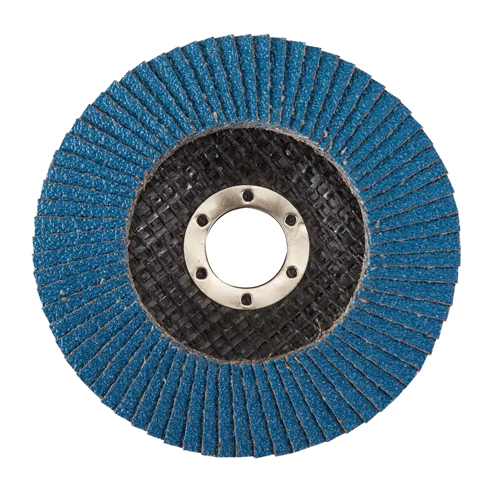 Silverline 115mm Zirconium Flap Disc 40 Grit for Angle Grinders - Long Life