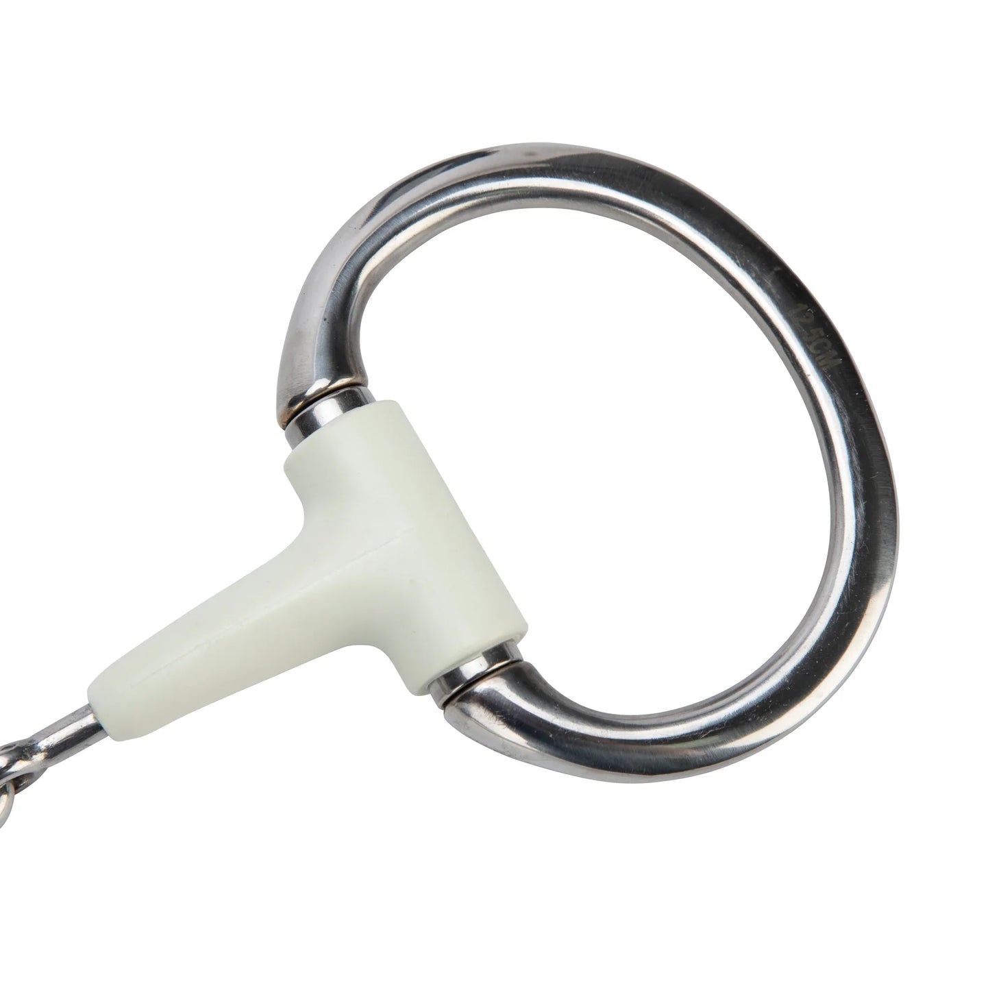 Shires Horse EquiKind Softie Flat Ring Eggbutt Peanut Link Bit For Horses