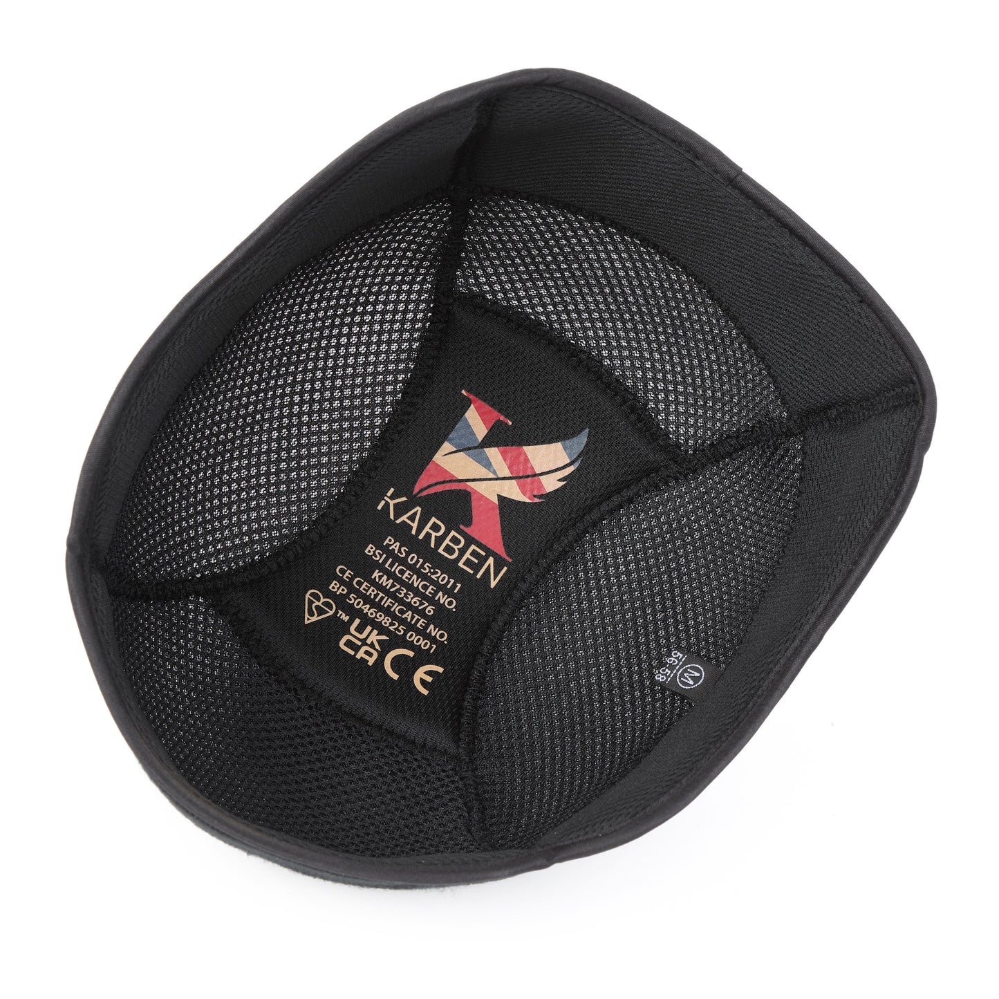 Shires Karben Riding Hat Replacement Liner Thermoregulating 3D Mesh