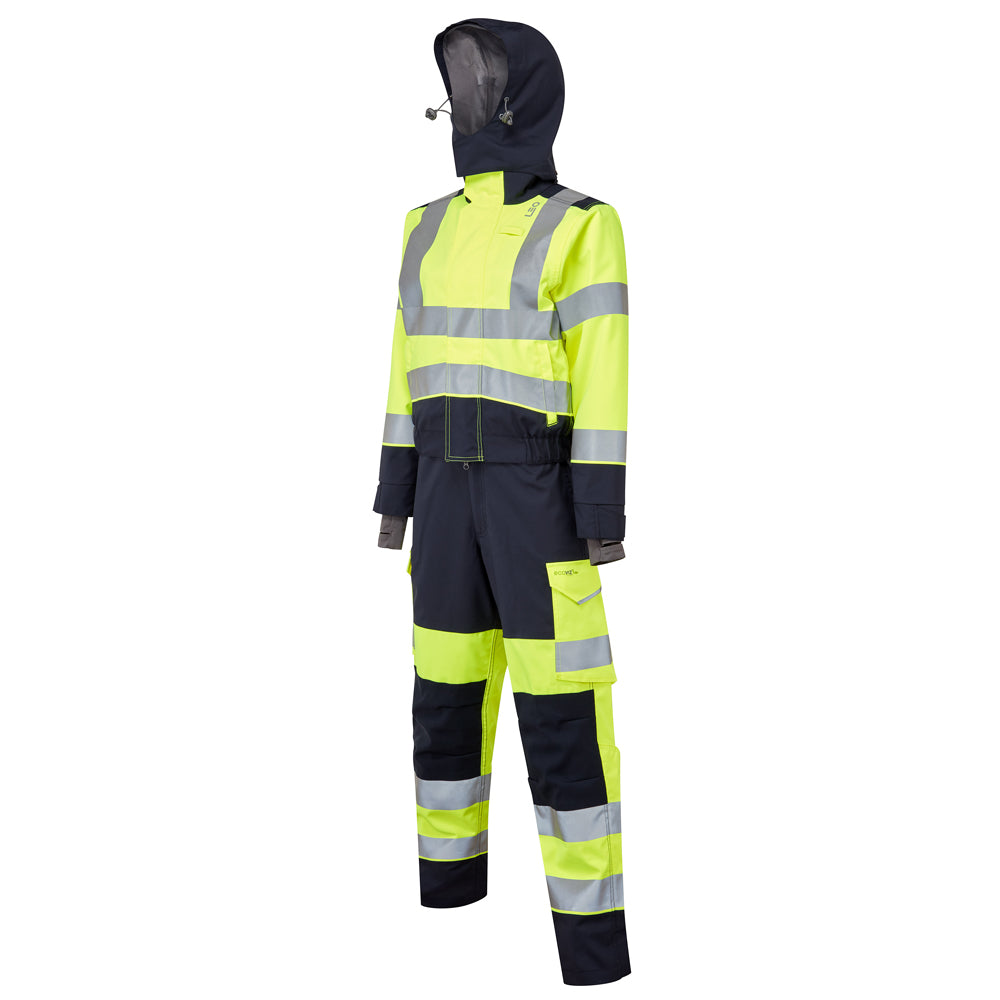 Leo Workwear Honeychurch EcoViz 10KX Women's Breathable Coverall Jacket Trousers