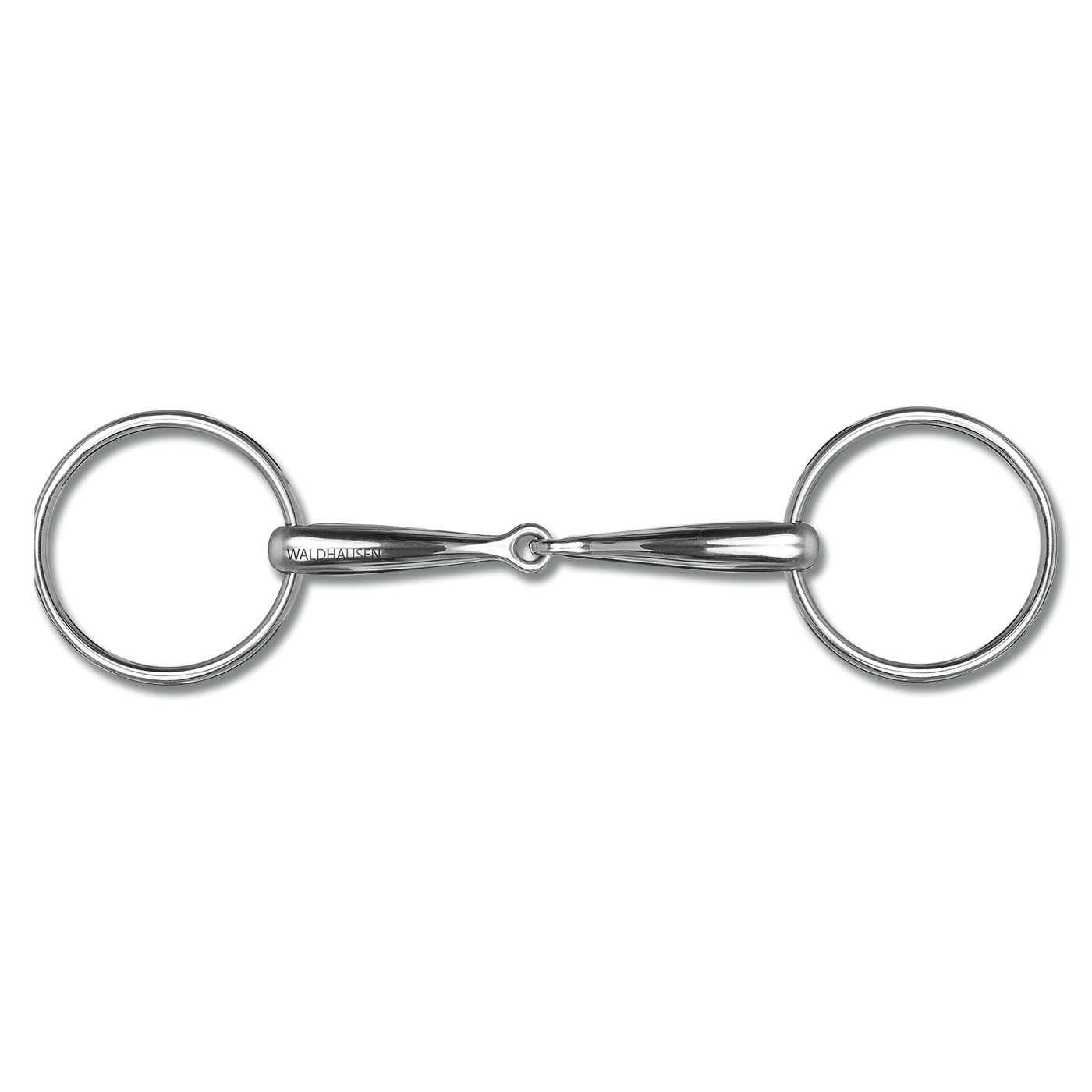 Waldhausen Horse Bradoon Bit Jointed Stainless Steel Thickness