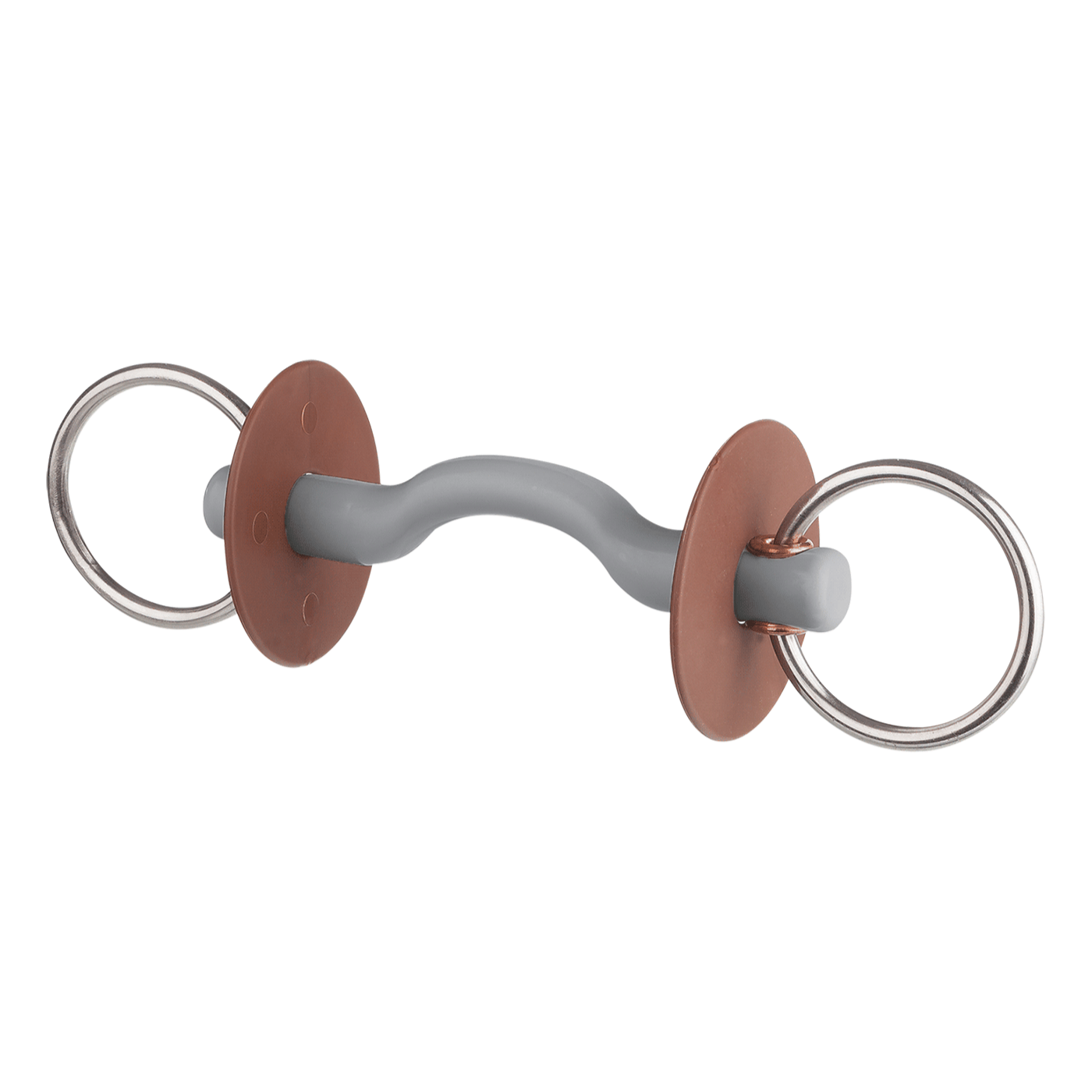 Beris Horse Soft Loose Ring Snaffle With Tongue Port Bar Bit