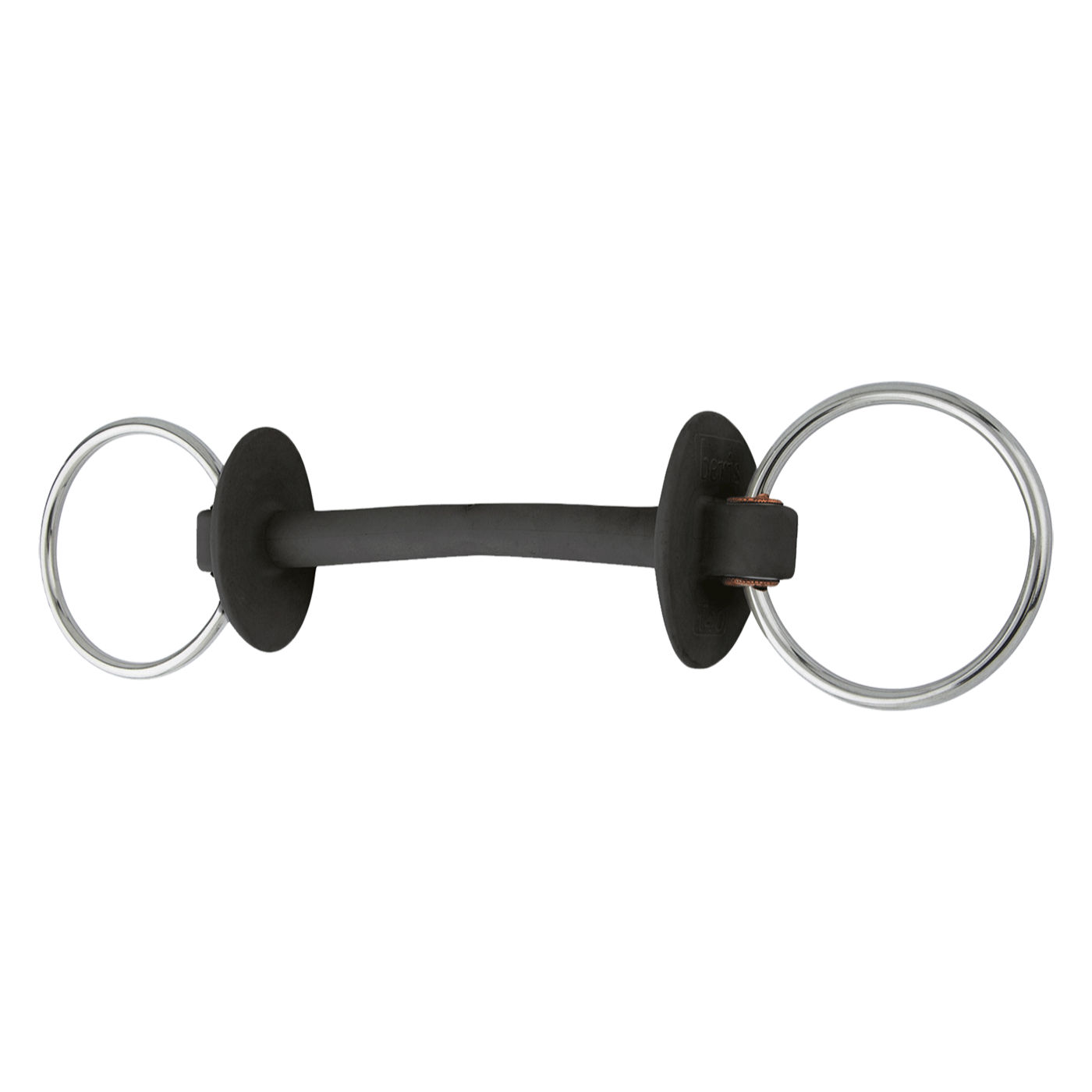 Beris Horse Extra Soft Loose Ring Prime Snaffle Bit for Equestrian Use