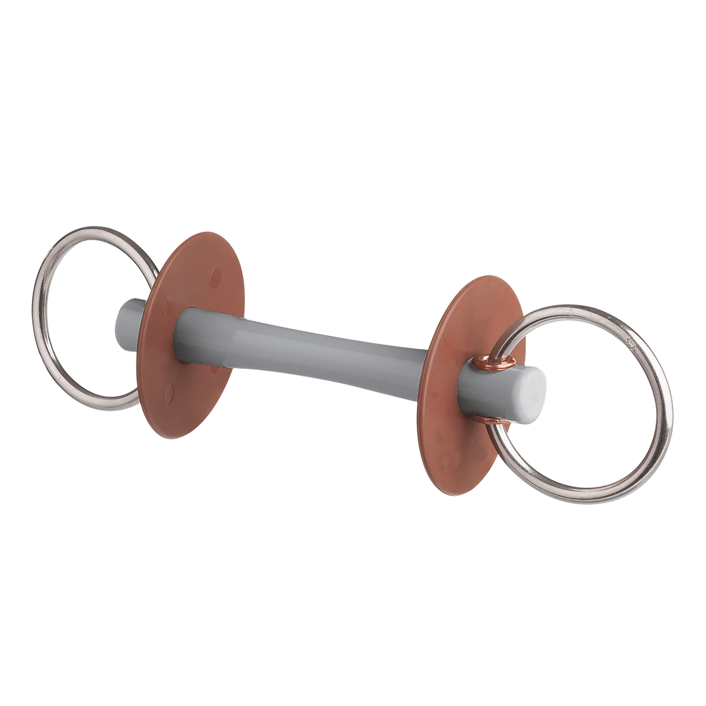 Beris Horse Hard 7 5cm Loose Ring Snaffle Bit With Thin Comfort Bar Equestrian