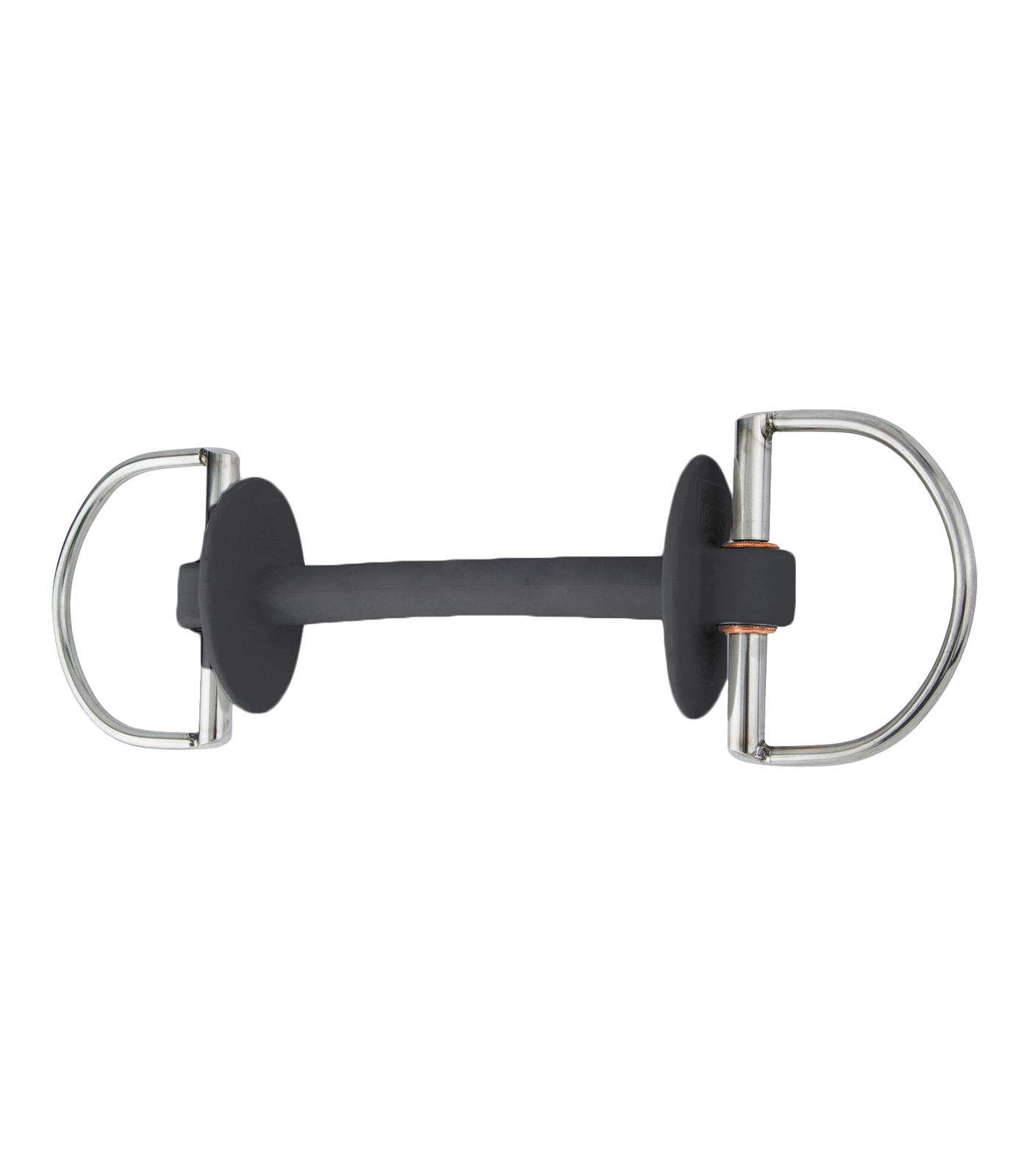 Beris Horse Extra Soft D-Ring Prime Snaffle Bit Dring For Equestrian Use