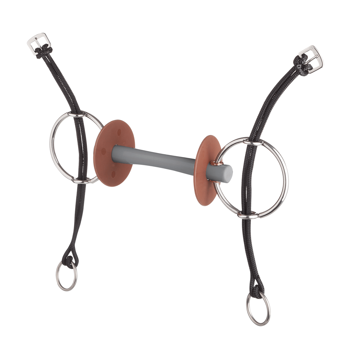 Beris Horse Soft Gag Bit with Comfort Bar for Gentle Communication