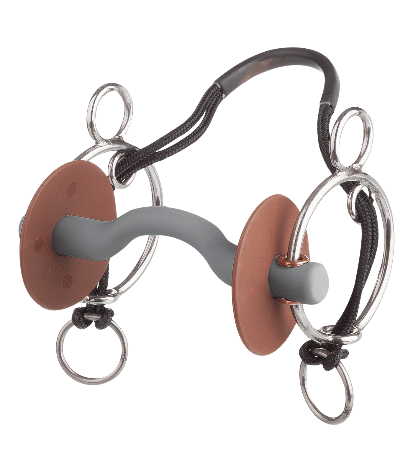Beris Horse Hard Kombi With Tongue Port Bar Bit For Improved Suppleness